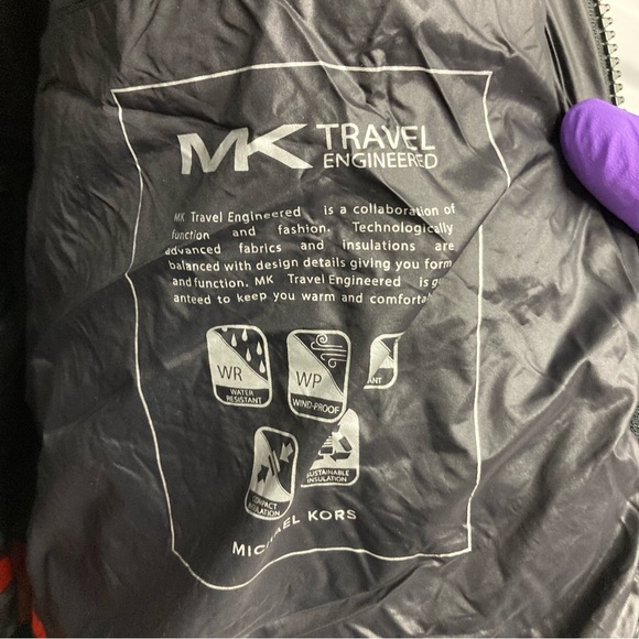 Michael Kors Men's Quilted Black Puffer Jacket - Picture 3 of 16